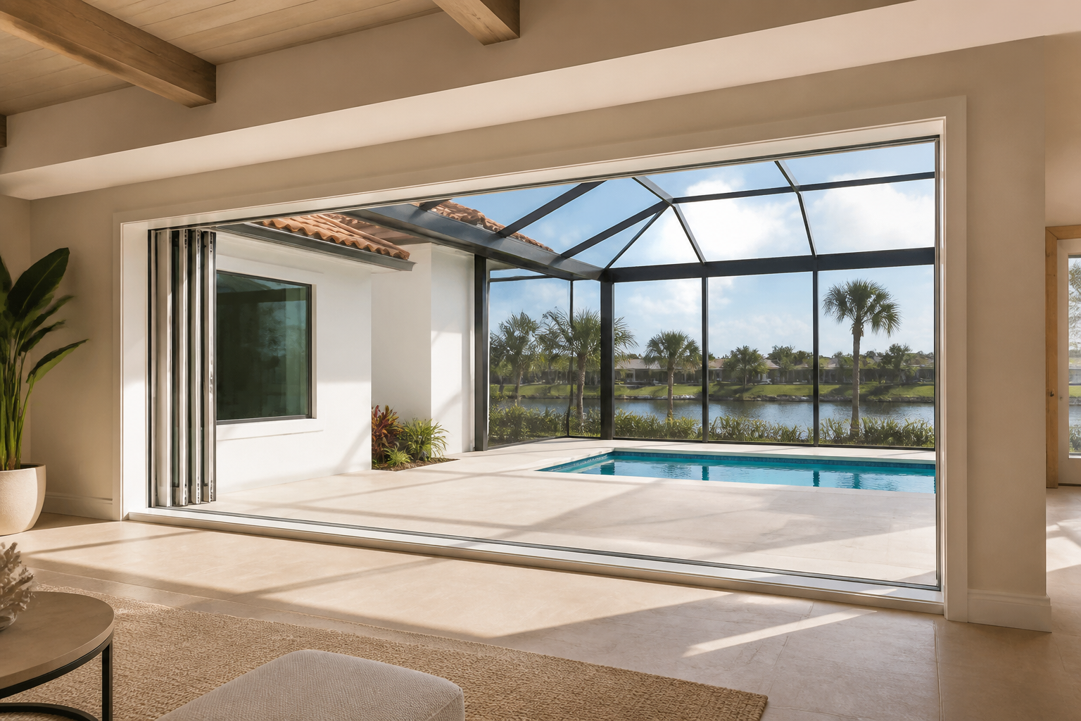 3-Panel Sliding (3-Lite Roller) Windows in Sarasota, FL | TruePane Windows & Doors - detail 1